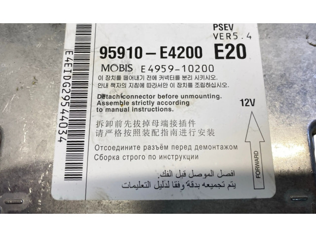 Блок подушек безопасности 95910E4200, E495910200   KIA Soul