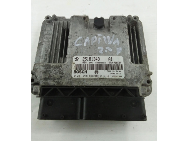 Řídící jednotka 25181343   Chevrolet Captiva 2007