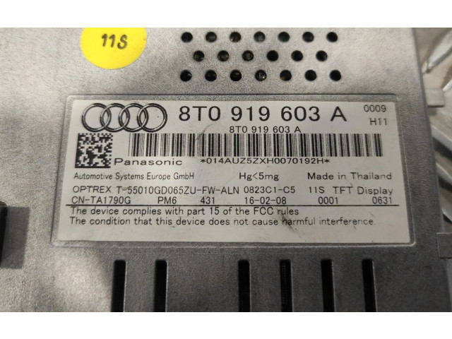 Дисплей    8T0919603A   Audi A4 Allroad
