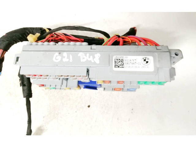 Ящик предохранителей (комплект) 680748701, 6807487-01   BMW 3 G20 G21