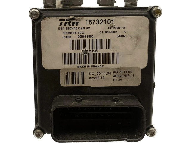 Jednotka ABS 15732101   Peugeot 207 CC 