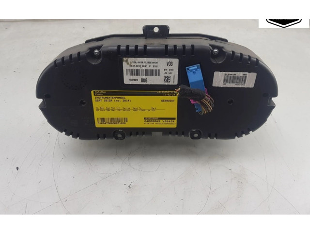Přístrojová deska  Seat Ibiza IV (6J,6P) 2014 6J0920806, 6J0920806  