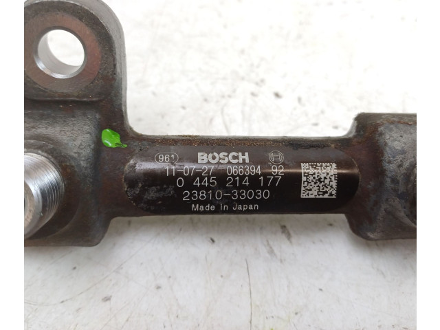 Vstřikovací lišta 2381033030, 2328033020   Toyota Auris 150    1ND-TV 