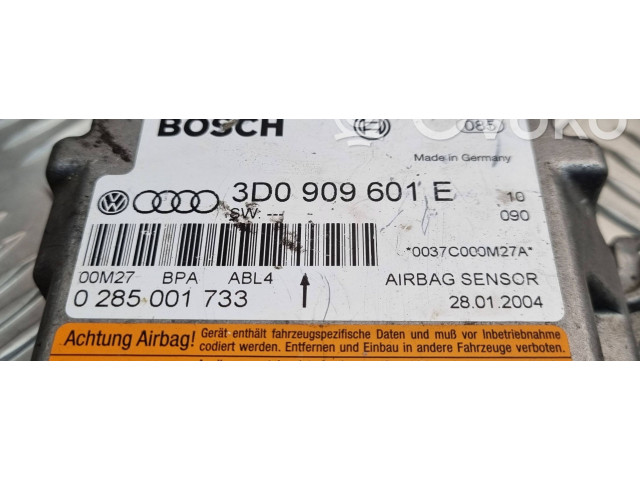 Блок подушек безопасности 3D0909601E, 0285001733   Porsche Cayenne (9PA)