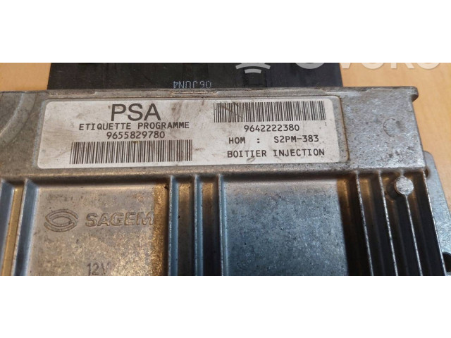 Řídící jednotka 9655829780, 9642222380   Citroen C3 Pluriel 2003