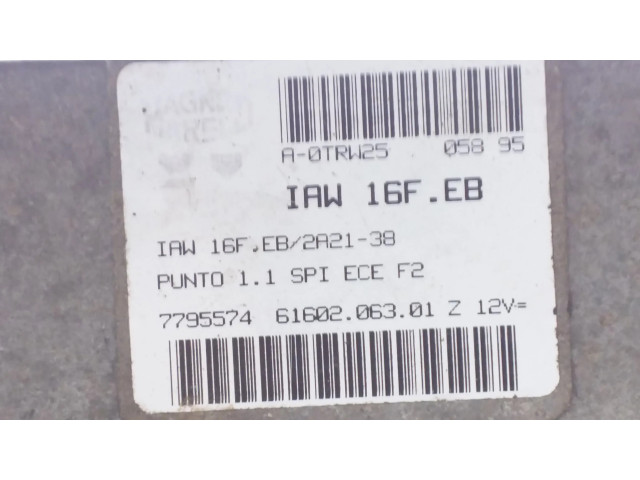 Řídící jednotka 7795574, 6160206301   Fiat Punto (176) 1994