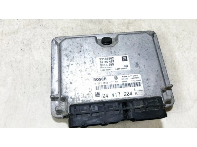Řídící jednotka 0281010457, 24417204  93186862  62354   Opel Astra G 2000