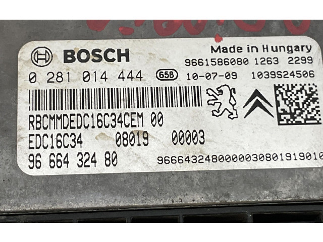 Řídící jednotka    Peugeot Bipper 