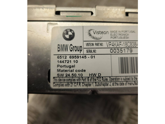 Радио/ проигрыватель CD/DVD / навигация 6959145, VP4KAF18C838B   BMW 1 E81 E87 2005