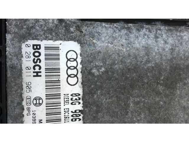 Блок управления двигателя 03G906016   Audi A3 S3 8P