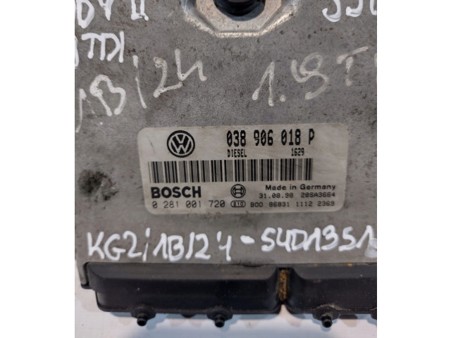 Řídící jednotka 038906018P   Volkswagen Caddy 1998