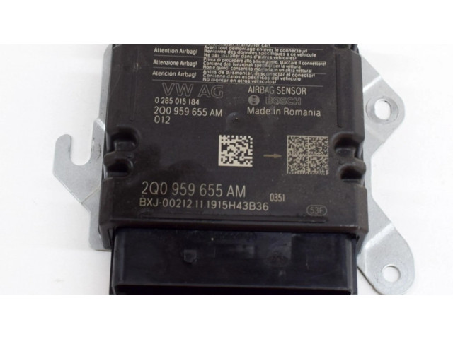 Блок подушек безопасности 2Q0959655AM, 0285015184   Audi A1