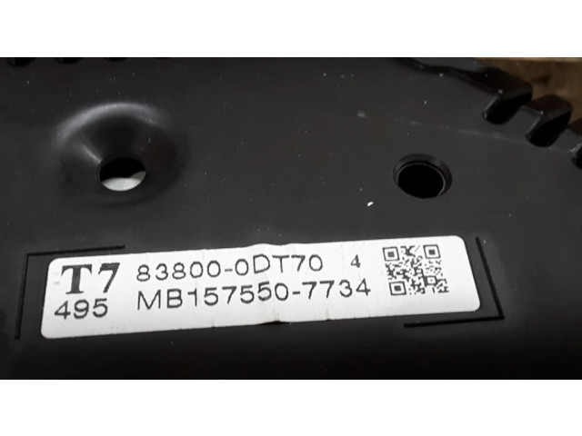 Přístrojová deska  Toyota Yaris 2013 838000DT70  