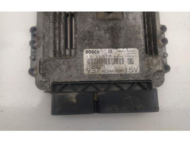 Блок управления двигателем ECU 0281012883    Alfa Romeo GT 1963 - 1977 года