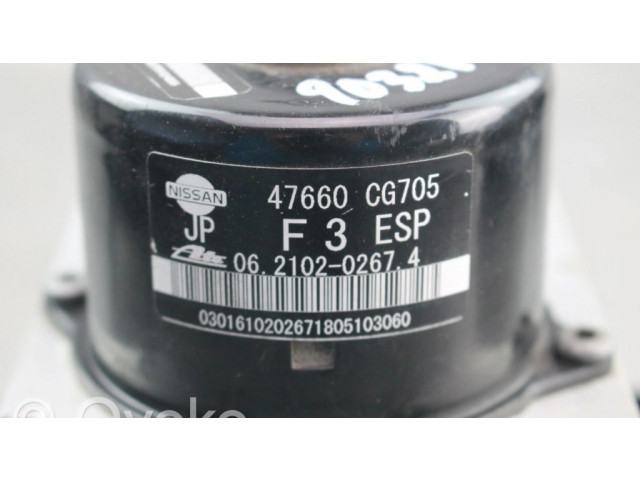 Jednotka ABS 47660CG705, 06210202674   Infiniti FX 2006