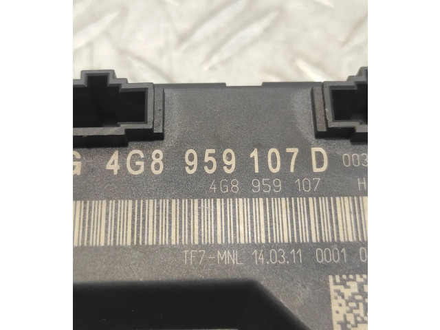 Блок управления крышки багажника 4G8959107D, 4G8959107   Audi A7 S7 4G   