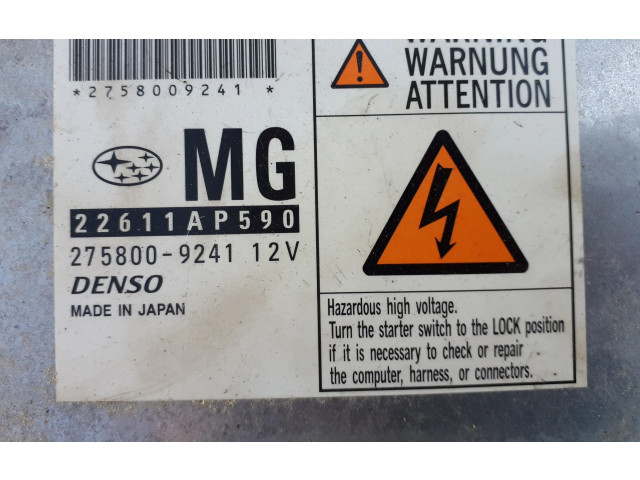 Řídící jednotka 2758009241, 22611-AP590   Subaru Outback 2009