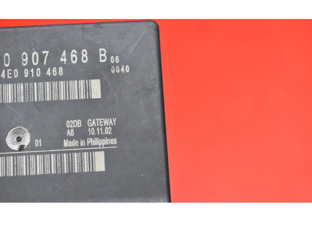 Блок управления двигателем ECU 4E0907468B, 4E0907468B   Audi A8 S8 D3 4E