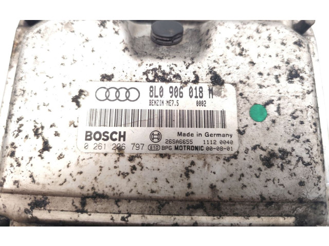 Řídící jednotka 8L0906018M, 0261206797   Audi TT Mk1 2001