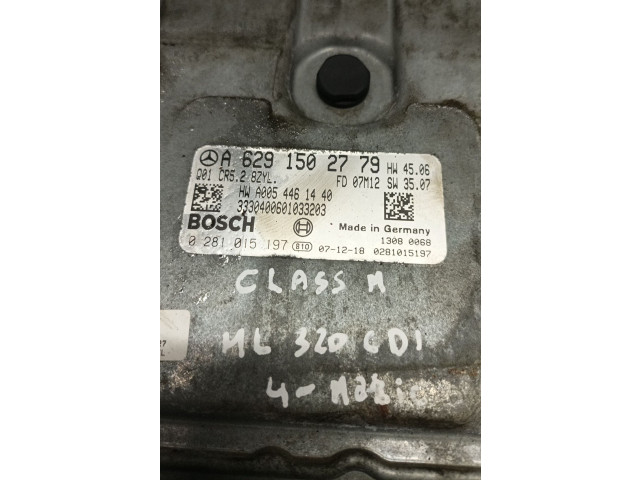 Řídící jednotka A6291502779   Mercedes-Benz ML W164 2008