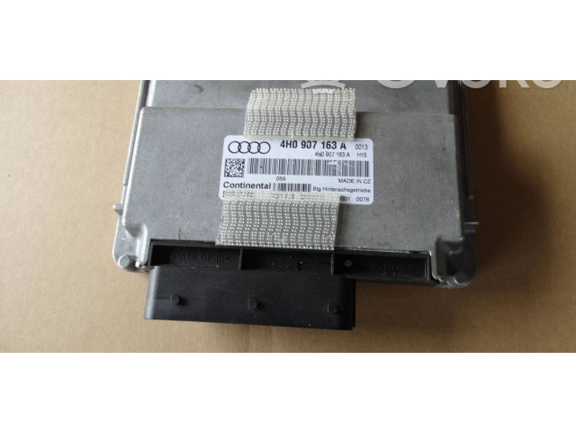 Блок управления редуктора коробки передач (раздатки) 4H0907163A   Audi A8 S8 D4 4H
