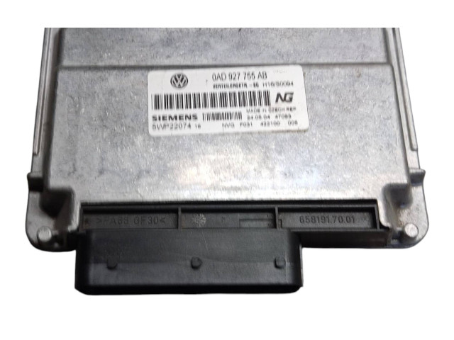 Řídící jednotka 0AD927755AB, 5WP22074   Volkswagen Touareg I 2003