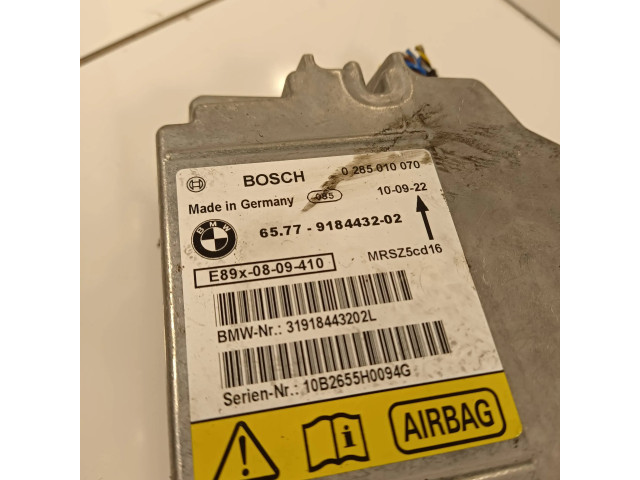 Блок подушек безопасности 9184432, 31918443202L   BMW 3 E90 E91