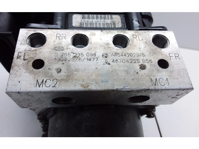 Блок АБС A4544202375, 0265235098   Smart  ForFour I  2004 - 2006 года