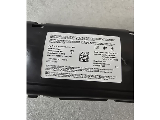 Подушка безопасности двери 99180309101   Porsche 911 991