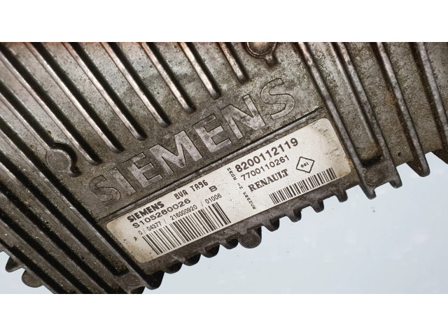 Блок управления коробкой передач S105280026B, 8200112119   Renault Clio I