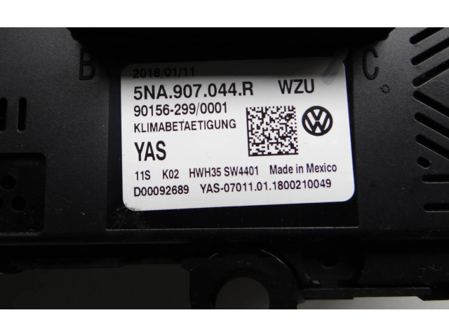 Блок управления климат-контролем 5NA907044R   Volkswagen Tiguan