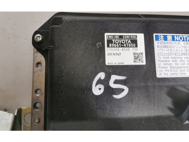 Řídící jednotka 89661-47850, 89661-47850   Toyota Prius (XW10) 2000