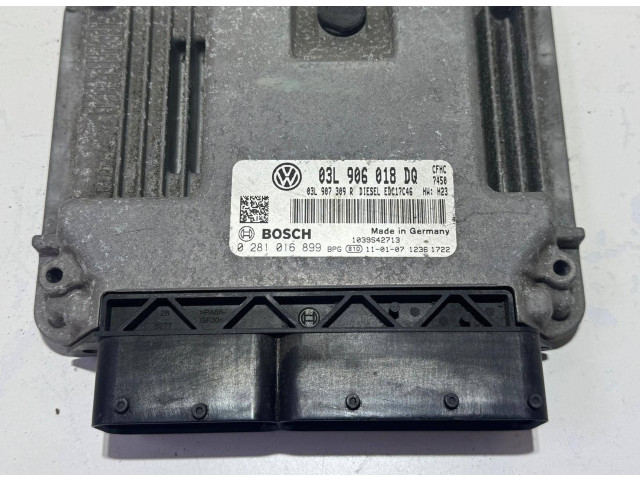 Блок управления двигателя 03L906018DQ   Volkswagen Touran II