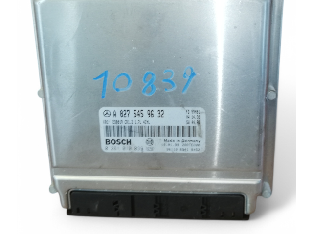 Řídící jednotka A0275459632, 0281010039   Mercedes-Benz A W168 