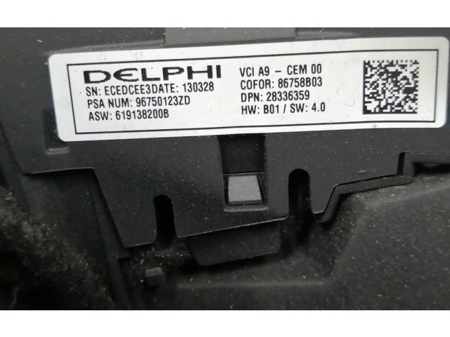 Volant Peugeot 2008 I 2013 96750123ZD, 619138200B  