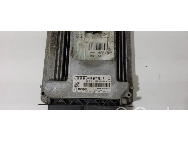 Блок управления двигателя 4G0907401F, 0281017722   Audi A6 S6 C7 4G