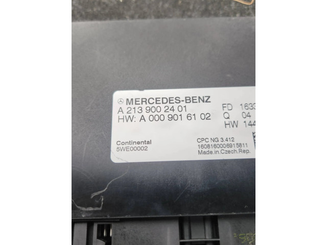 Řídící jednotka A2139002401, 5WE00002   Mercedes-Benz E W213 2017