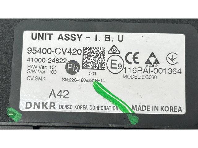 Блок комфорта 95400CV420, 4100024822   KIA EV6   