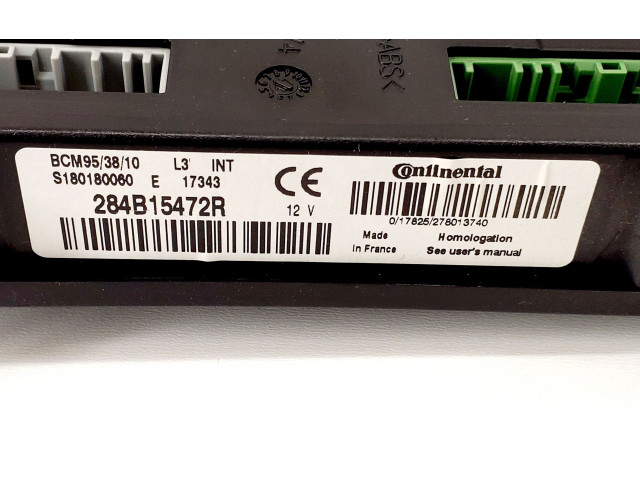 Блок комфорта 284B15472R   Renault Zoe   
