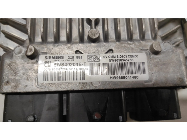Řídící jednotka 5WS40204ET, SW9658345280   Peugeot 407 2006
