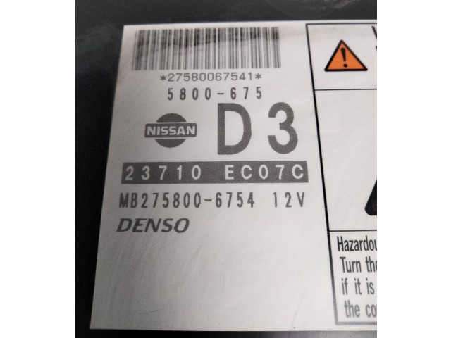 Řídící jednotka 2758304730, 23710ECO7C   Nissan NP300 2009