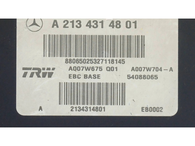 Jednotka ABS A2134314801   Mrcedes-Benz E W213 2018