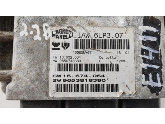 Řídící jednotka 9650743880, 9653818380   Peugeot 807 2003