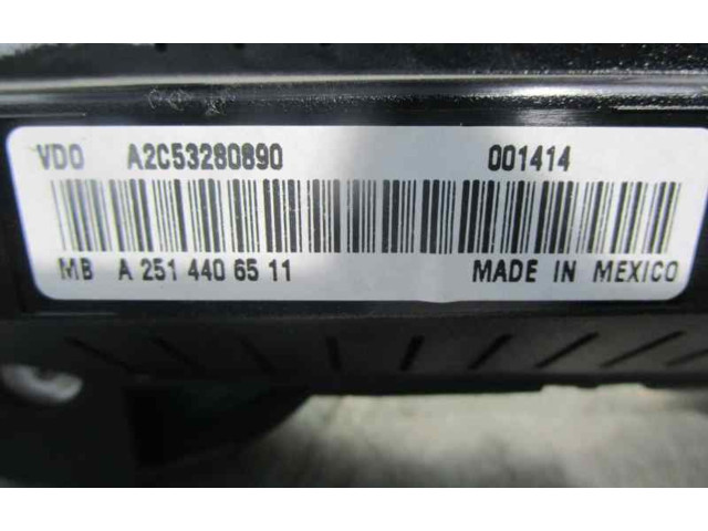 Přístrojová deska  Mercedes-Benz R W251 2008 A2514406511, A253280890  