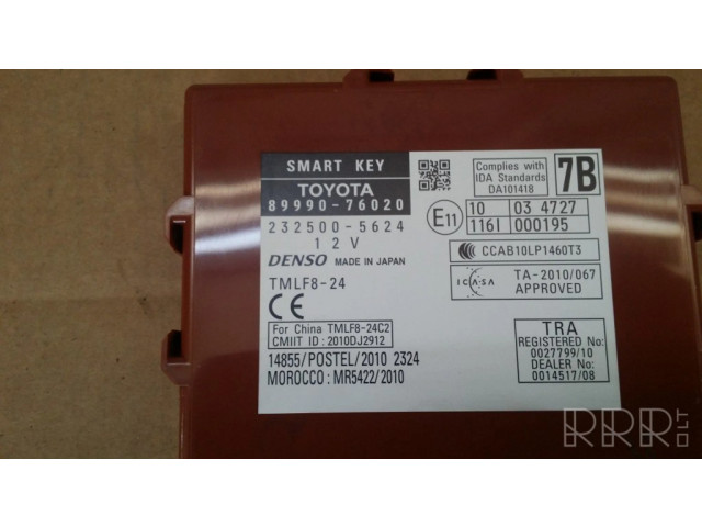 Блок управления 8999076020, 2325005624   Lexus CT 200H