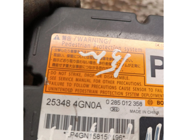 Блок подушек безопасности 253484GN0A, 0285012358   Infiniti Q50