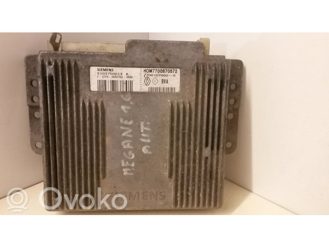 Řídící jednotka 7700870572, 7700107002   Renault Megane I 1996