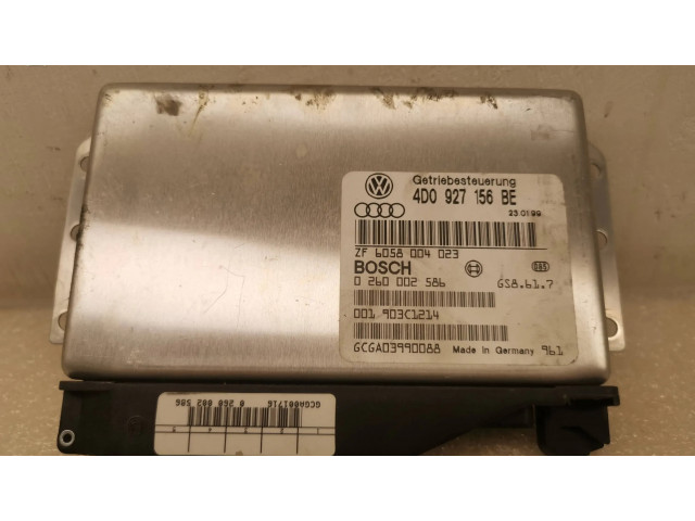 Блок управления коробкой передач 4D0927156BE, 6058004023   Audi A8 S8 D2 4D