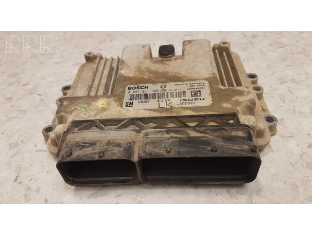 Řídící jednotka 0281011380   Opel Astra H 2008