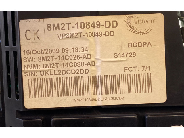 Přístrojová deska  Ford Mondeo MK IV 2009 8M2T10849DD, 8M2T14C026AD  